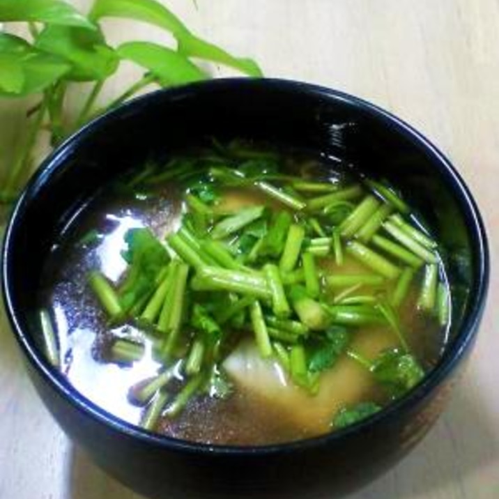 野菜たっぷり♡お雑煮←東北地方のお雑煮です